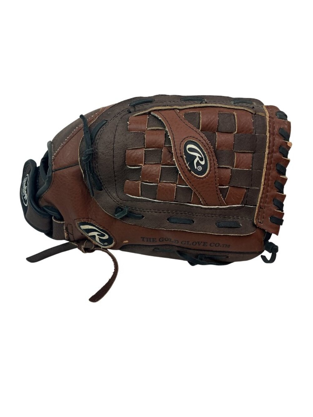 Rawlings Playmaker Series PM1409CP Leather Baseball Glove 14 Inch Brown & Black